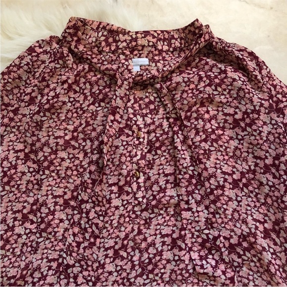 New York & Company Floral Blouse - Picture 5 of 7